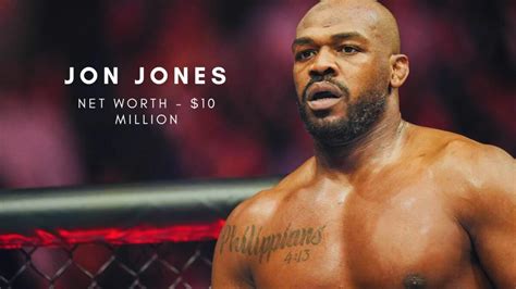 Jon Jones Net Worth Salary Records And Endorsements