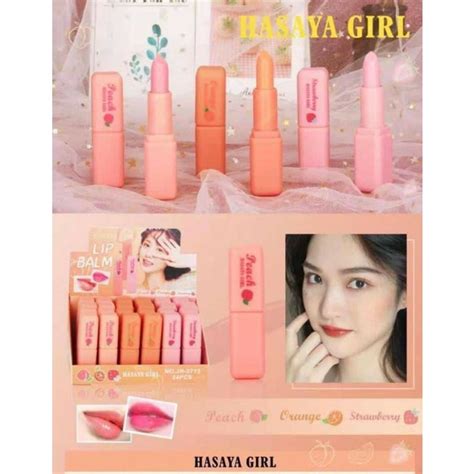 Hasaya Girl Lip Balm Shopee Malaysia