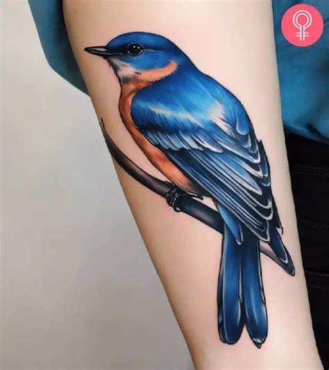 8 Beautiful Bluebird Tattoo Ideas