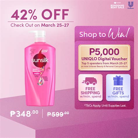 Sunsilk Smooth And Manageable Shampoo 1l Lazada Ph