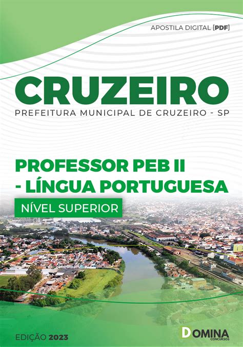 Apostila Cruzeiro Prof Peb Ii L Ngua Portuguesa Domina