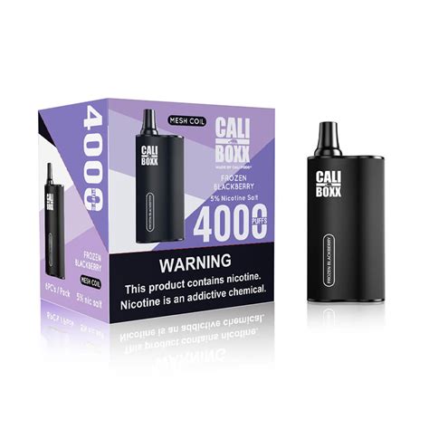 Cali Boxx Disposable Vape 4000 Puffs 10ml Vape Puffer