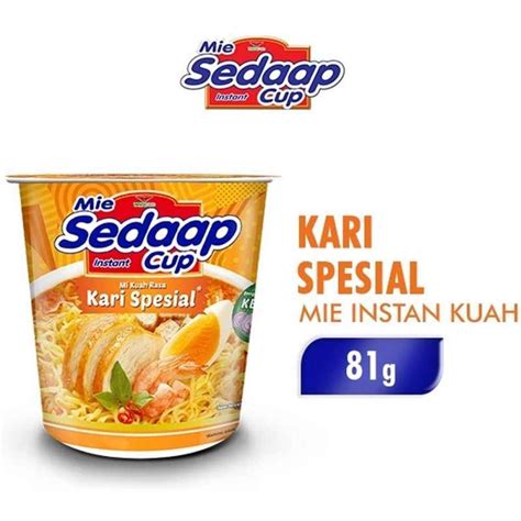 Jual Mie Instan Sedaap Kari Special Cup 85 Gram Di Seller Supermart