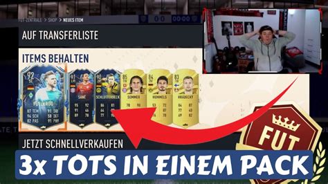 3x BL TOTS IN EINEM PACK UNGLAUBLICHES PACKLUCK ZUM BUNDESLIGA TOTS