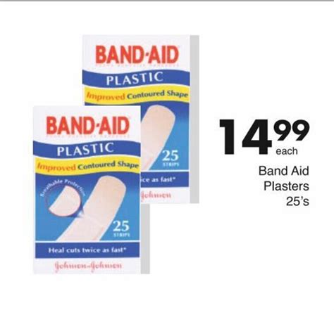 Band Aid Plasters 25s Offer At Save