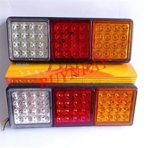 STOP LAMP LAMPU REM PICK UP TRUK LED UNIVERSAL 12 VOLT 12V 1 SET