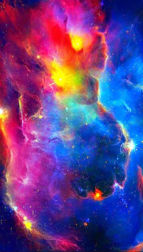 Nebula, bonito, colorful, space, starts, HD phone wallpaper | Peakpx