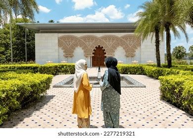 Putrajaya Malaysia March 2023 Two Young Stock Photo 2277219321 ...