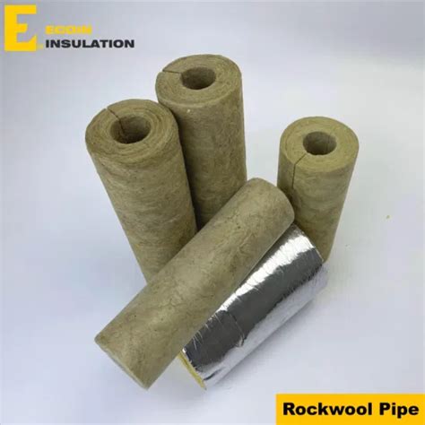 Hot Rockwool Fireproof Steam Pipe Insulation Material Fireproof Pipe