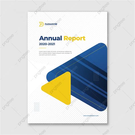 Annual Report Cover Design Template Template Download on Pngtree