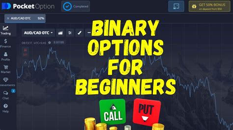 Options Trading For Beginners What Are Binary Options And How To Trade Binary Options