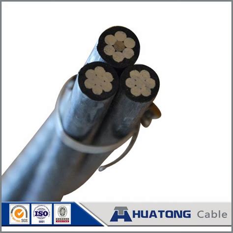 Overhead Aluminum Electric Cable Triplex Three Phase Abc Cable