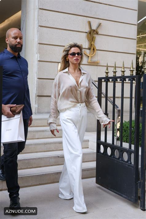 Brooks Nader Sexy Seen Flashing Her Hot Tits As She Exits From Hotel De Crillon In Paris Aznude