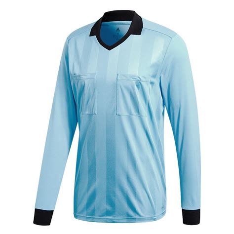 Camiseta manga larga adidas árbitro celeste futbolmania