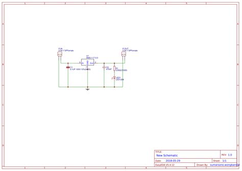 AMS1117 3.3V Regulator - EasyEDA