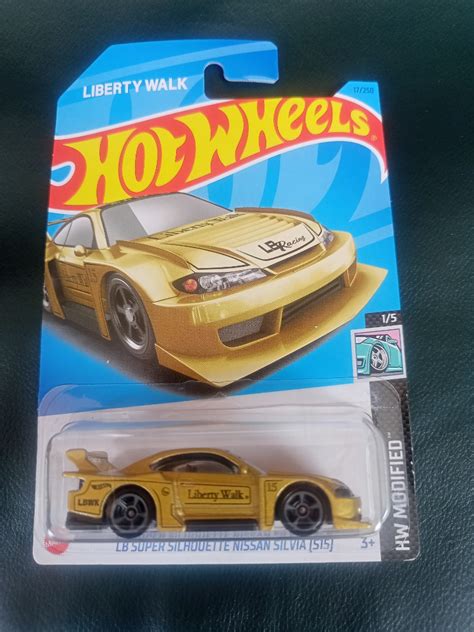 Hotwheels Nissan LBWK Gold Toys Collectibles Mainan Di Carousell