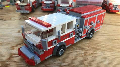 Custom Lego Fire Truck 2016 Pierce Enforcer Youtube