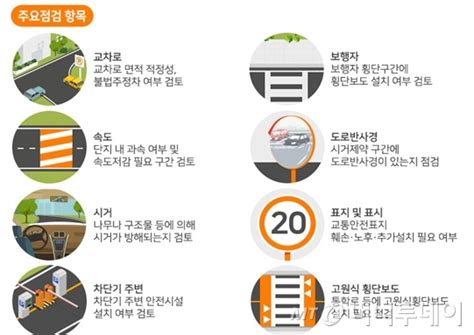 Apt단지내 도로 무료 교통안전 컨설팅 신청하세요 머니투데이