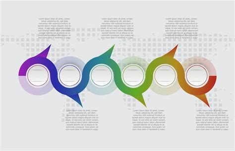 Mod Le D Infographie Du Vecteur D Infographie De Pr Sentation De Cercle