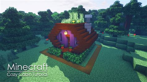 Cozy Cabin (Tutorial in comments) : r/Minecraftbuilds