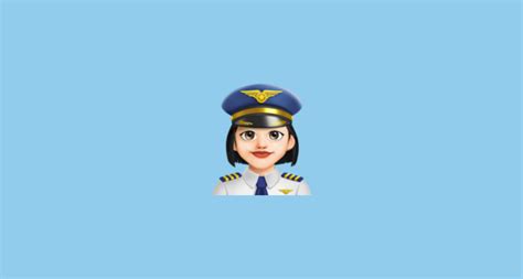 👩🏻‍ ️ Woman Pilot Light Skin Tone Emoji On Twitter Emoji Stickers 131