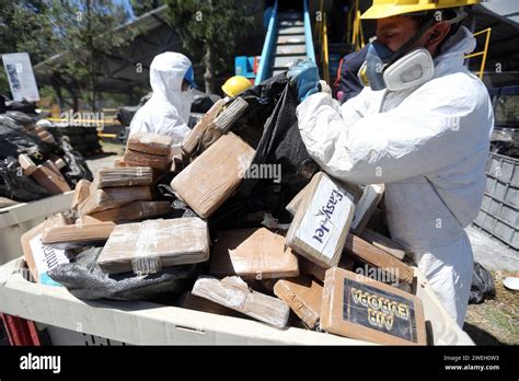 Encapsulamiento Y Destruccion De Droga Incautada Quito Pichincha 25 De