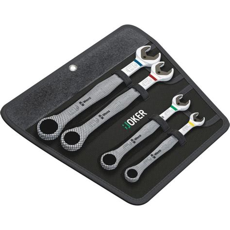 Wera Joker Metric Ratchet Spanner Set Pc Combi Ratchet Set Welfix