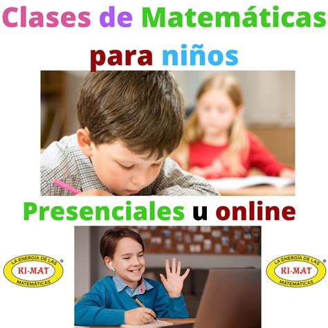 Clases De Matematicas Para Niños De Primaria Profesores Por Academia Ki Mat