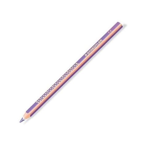 Staedtler L Pices De Color Triangulares Jumbo Noris Morado Caja De 12