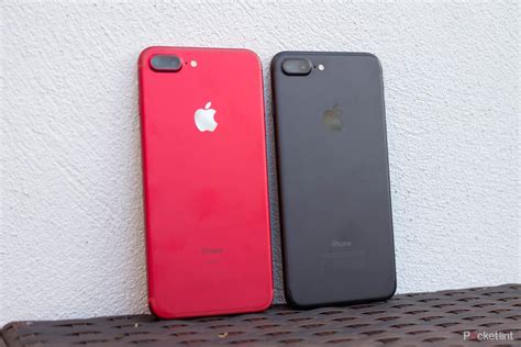 Apple Productred Iphone 7 And Iphone 7 Plus Are Bold Brash And Well Very Red