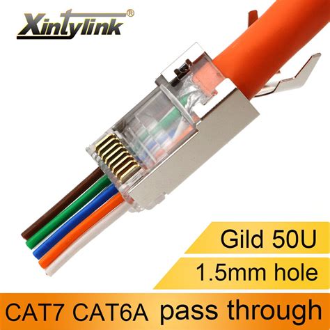 Xintylink Cat Rj Connector U Cat A Ends Ethernet Cable Plug