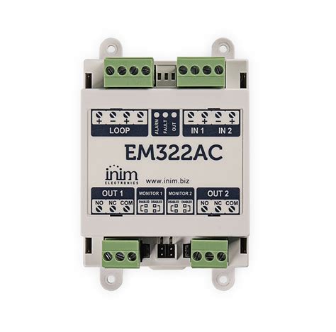 Inim EM322AC Input Output Module Inim UK