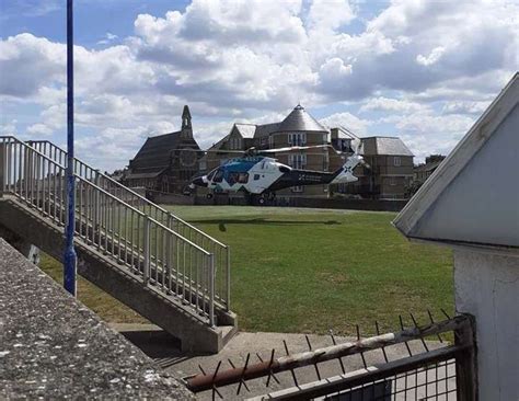 Sheerness Swimming Pool closed after air ambulance called