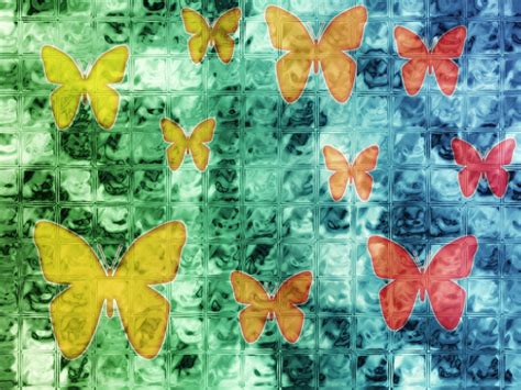 Butterfly Glass Wallpaper By Humble Novice On Deviantart