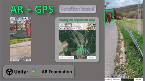 Location Based Ar With Unity D Gps Google Maps Api Youtube