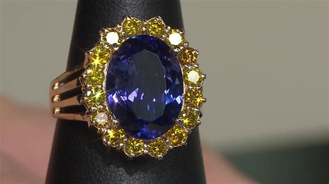 Harry Ivens Ring Mit Tansanit Und Brillanten Online