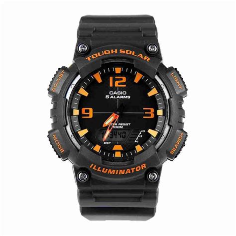 Casio Tough Solar Aq S W Av Wrist Watch