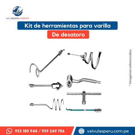 Kit De Herramientas Para Varilla De Desatoro Ac Trading Company