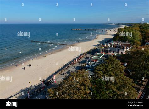 Beach, Kolobrzeg, Poland Stock Photo - Alamy