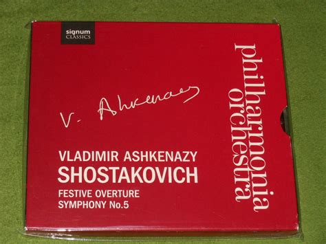 【目立った傷や汚れなし】cd ショスタコーヴィチ交響曲第5番祝典序曲 アシュケナージ＆フィルハーモニア管の落札情報詳細 ヤフオク落札価格
