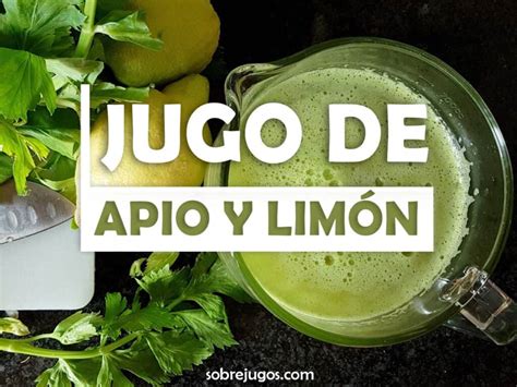 Jugo De Pepino Y Limón Receta Y Beneficios Principales