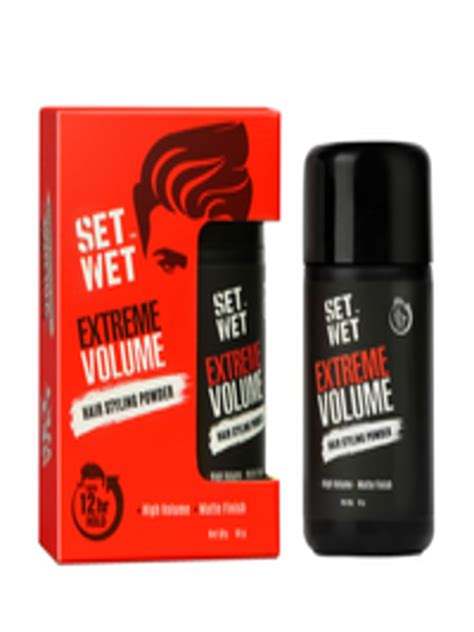 Buy Set Wet Extreme Volume Matte Finish Hairstyling Powder For Strong