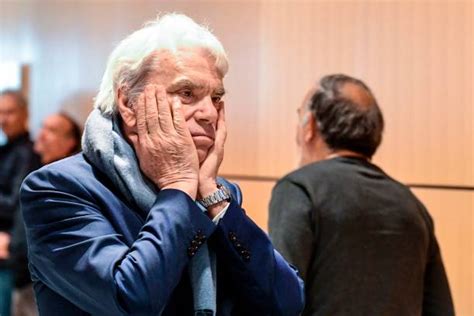 La dernière apparition publique de Bernard Tapie cloué au lit