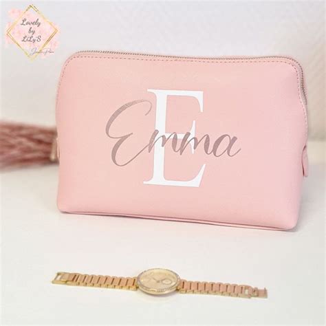 Personalisierte Kosmetiktasche Schminktasche Mit Name Personalsierte