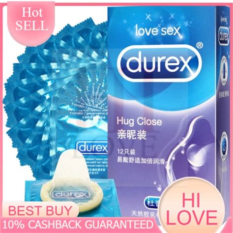 🔥best Buy🔥⚡️ready Stock⚡️durex Love Sex Hug Close Condom 12s Shopee