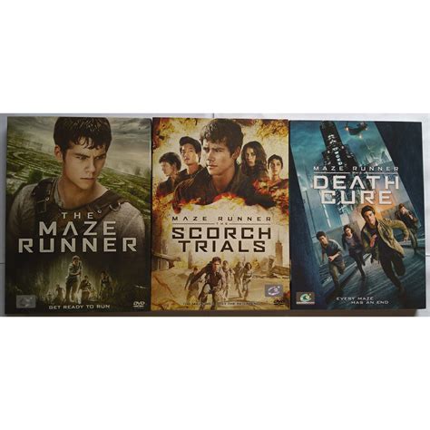 The Maze Runner 1 3 วงกตมฤตยู ภาค 1 3 Dvd Shopee Thailand