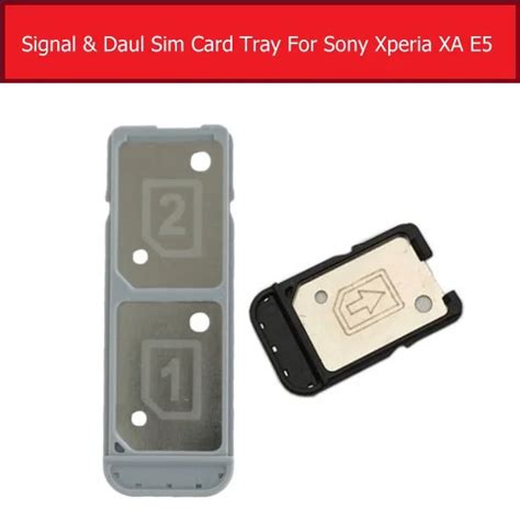 Aliexpress Buy Single Daul Sim Card Tray For Sony Xperia XA