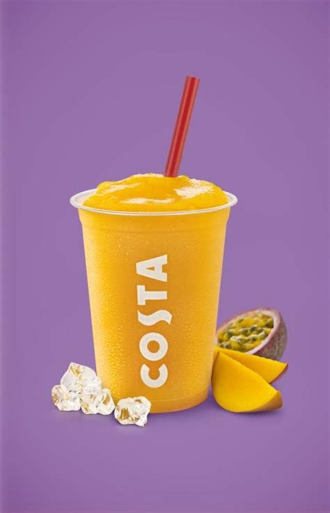 Passion Fruit Mango Cooler Costa Coffee