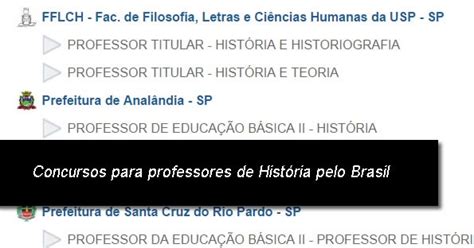 Acervo Do Conhecimento Histórico Veja Lista De Concursos Abertos Para