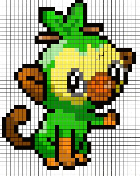 Just Finished My Grookey Sprite Pokémon Amino